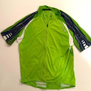Endura Men's Green Full Zip Cycling Jersey Size XL